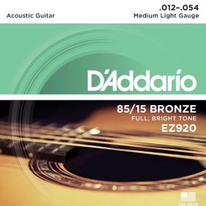 D'Addario EZ920 Medium Light 012-054