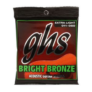 GHS Strings Bright Bronze - EXTRA LIGHT 011 - 050