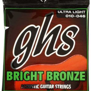GHS Strings Bright Bronze 6-String - Ultra Light 10-46